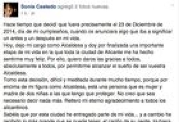 #OpiniónVP Castedo: Facebook hasta para dimitir, por Eugenio Viñas