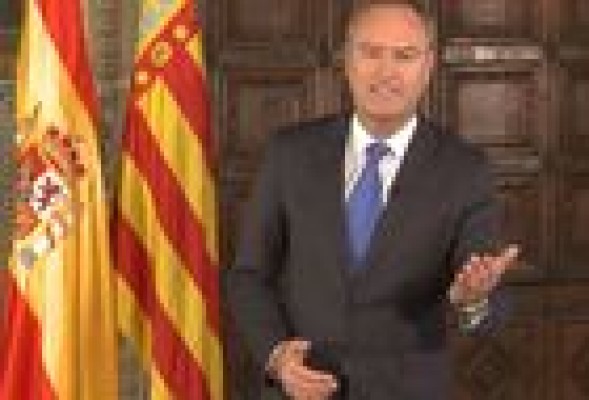 Fabra desafina en su discurso de año nuevo