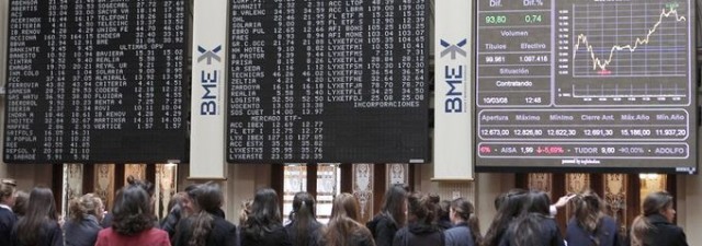 El Ibex 35 cierra subiendo un 0,2% tras haberse disparado más del 1,5%