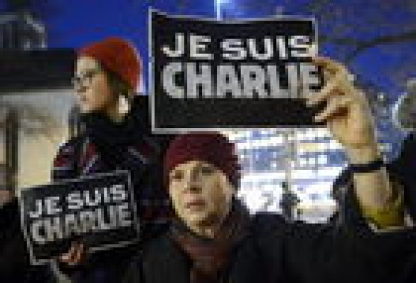 La OAMI de Alicante comunica <br />que la marca 'Je Suis Charlie' ha solicitado ser registrada