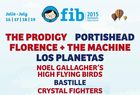 The Prodigy, Portishead y Florence + The Machine estarán en el FIB