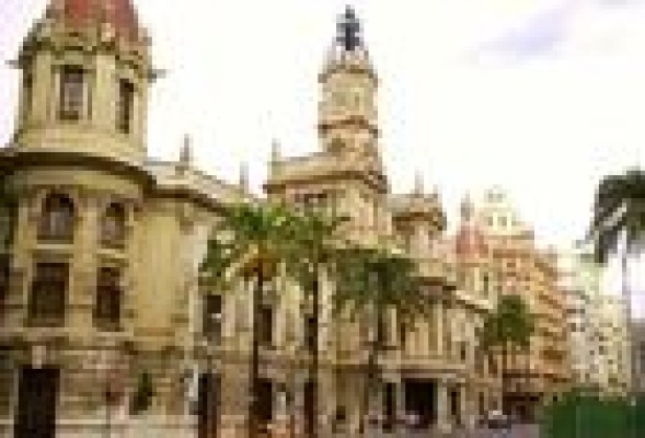 La fachada del Ayuntamiento se adornará con seis naranjos de gran porte que sustituirán a las palmeras