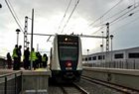 FGV inicia las pruebas en la futura Línea 9 de Metrovalencia a Riba-roja
