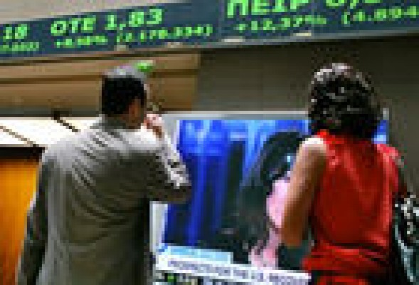 La bolsa griega descarta la quita y el 'Ibex heleno' se dispara un 11,3%