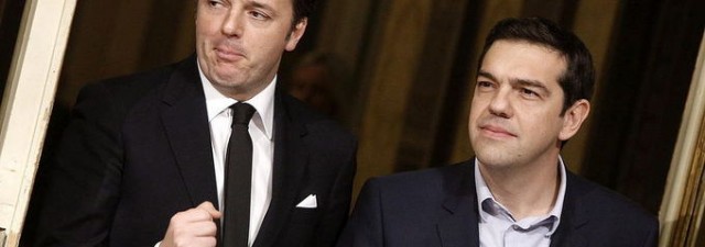 Tsipras afirma en Roma que trabaja para poner fin a la austeridad en Europa