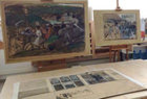 Los bocetos de Sorolla para 'Visión de España' se exhibirán en Bancaja a partir del 13 de febrero