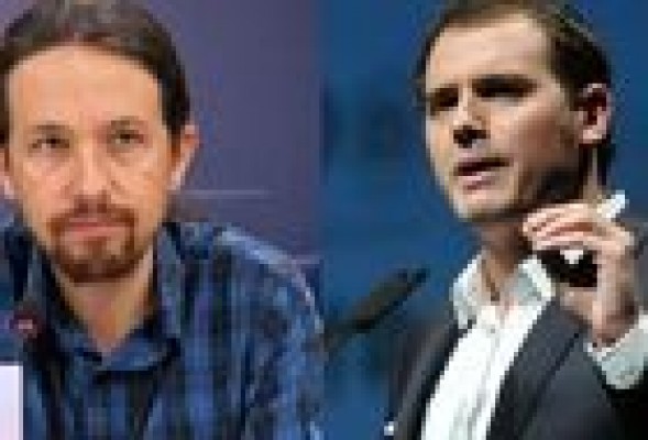 El arrastre autonómico de Podemos y C's en las elecciones locales pone en peligro a los grandes partidos