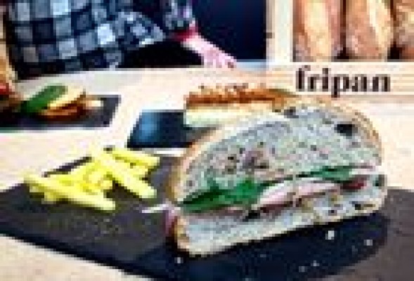 Carpaccio de Roast Beef y ciruelas, el bocadillo que encandiló a Madrid Fusión llega a Valencia