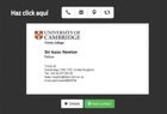 Know.ee, la 'app' para intercambiar tarjetas sin usar papel