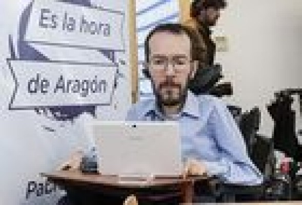 Echenique dejará el Parlamento Europeo para competir por la Presidencia de Aragón