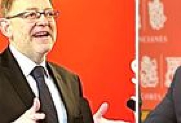 Argumentarios de PP: Puig abraza a Montiel y forma el 'Pacto de la Casta'