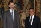 S. M. El Rey Don Felipe VI ha recibido en visita oficial a Carlos Ghosn