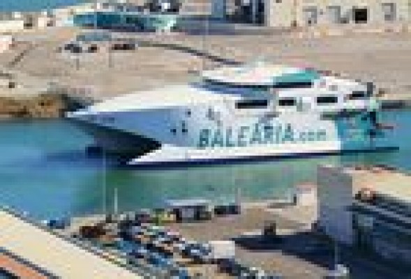 Baleària retoma desde mayo la línea directa Dénia-Formentera