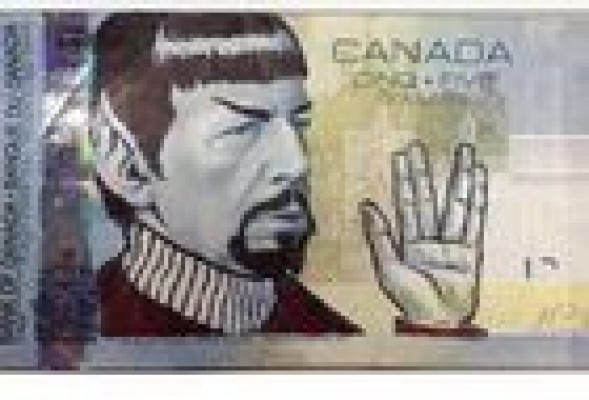 El Banco de Canadá pide a los fans de Star Trek que no hagan más 'Mr. Spocks' en los billetes de cinco dolares