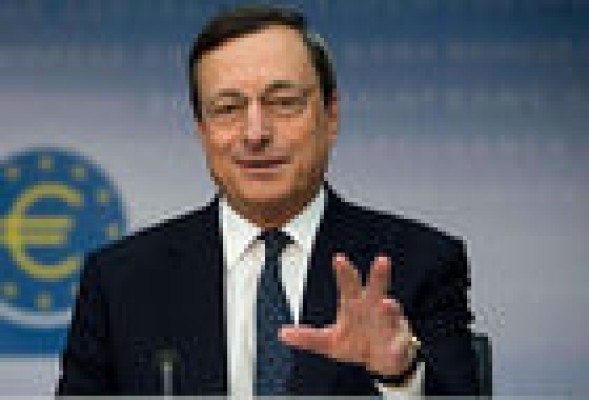 Draghi pone fecha al inicio de la mayor operación de compra del BCE: 9 de marzo