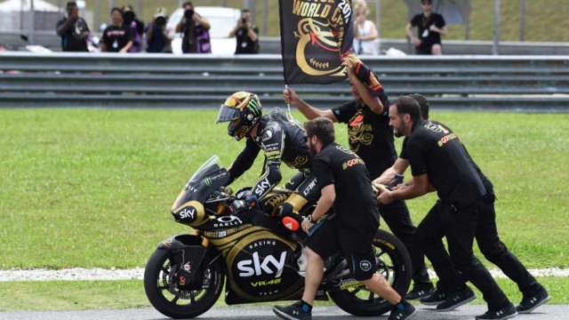 Bagnaia ´graba´ su nombre en el título mundial