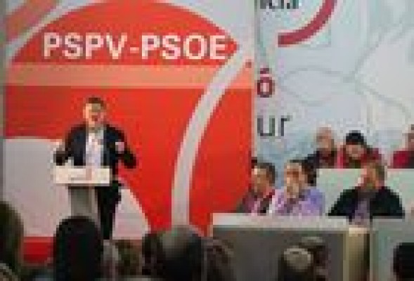 El Comité Nacional del PSPV aprueba por aclamación las listas presentadas por Puig