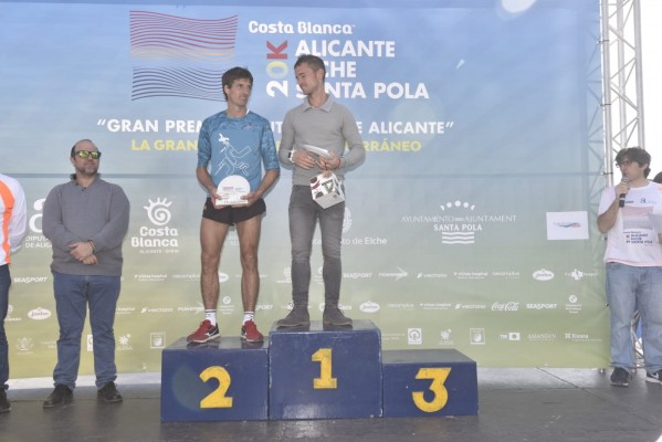 De la Cruz, vencedor de la I edición de la Gran Carrera del Mediterráneo