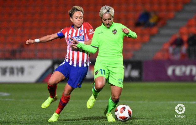El Levante frena ante un Atlético que abre brecha