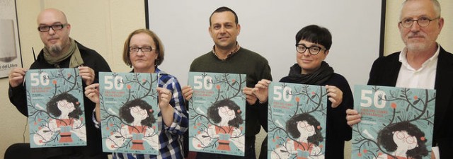 La Fira del Llibre alcanza el medio siglo de vida con cara de 'Malota'