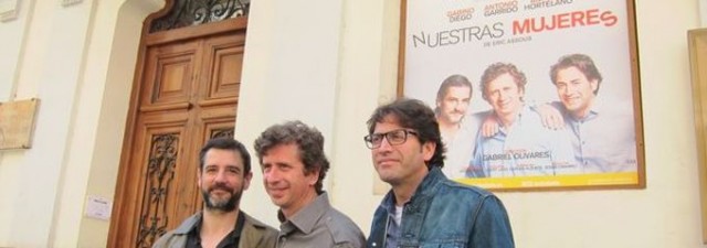 Gabino Diego, Antonio Garrido y Antonio Hortelano se sinceran en el Talia con un 'thriller' cómico