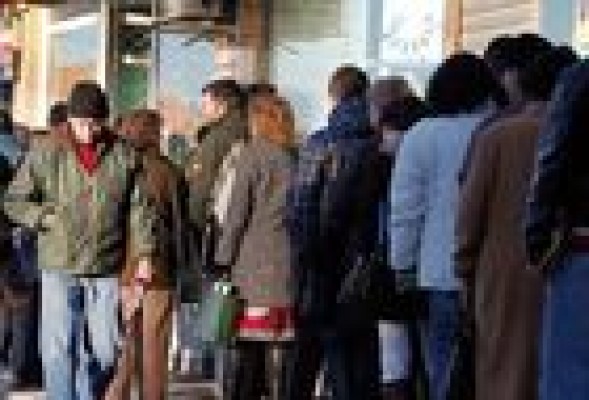 La Comunitat registra el mayor incremento del paro con 19.400 personas en el primer trimestre