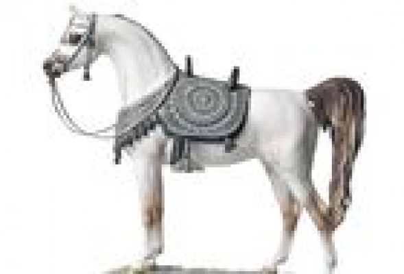 Un caballo de Lladró para la Reina Isabel II