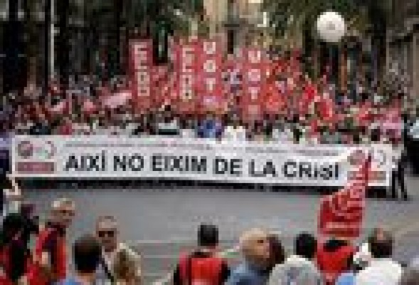 Los sindicatos piden empleo de calidad y sueldos dignos en las marchas del Primero de Mayo 