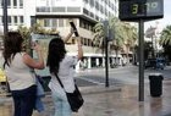 Las temperaturas máximas bajan en la Comunitat Valenciana