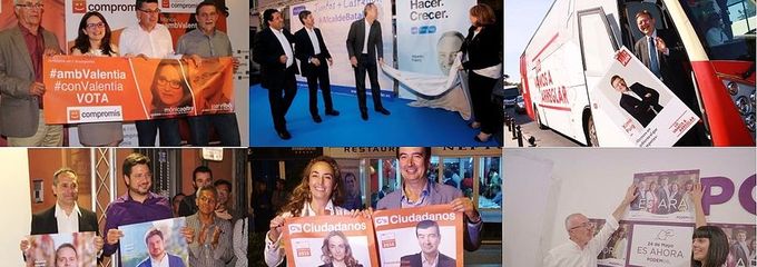 La campaña se inicia con el PP en crisis, el PSPV entre dudas y la gran incógnita de C's