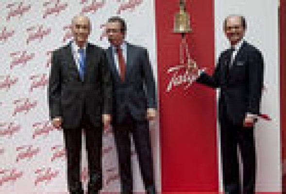 Talgo cierra su primer día en el parqué bursátil cayendo un 9,18%