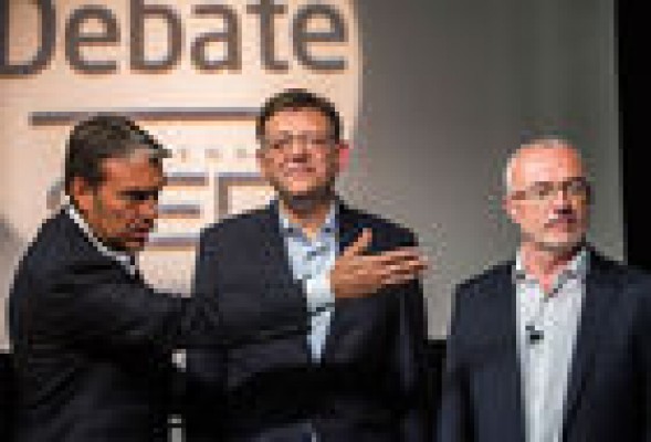 El primer gran debate electoral de la campaña se salda con un (casi) todos contra Fabra
