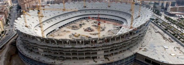 La empresa que hizo las gradas del Nou Mestalla presenta concurso de acreedores
