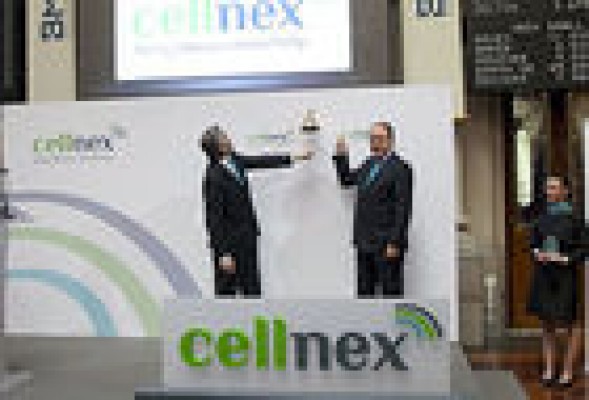 Criteria va fuerte en Cellnex tras declarar el 4,62% del capital