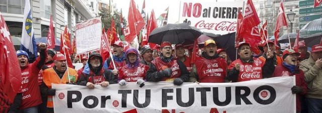 Coca Cola recibe y asume la anulación de su ERE