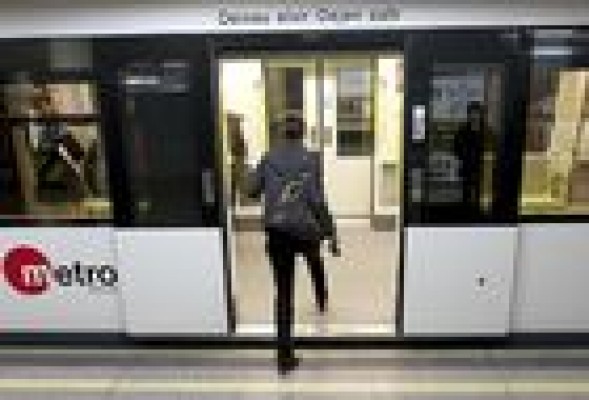 Los trabajadores de Metrovalencia harán huelga hasta el viernes