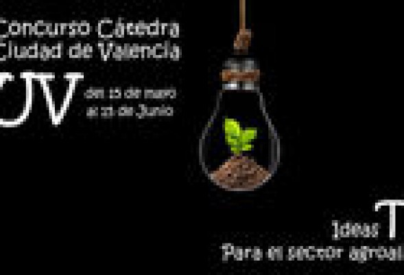 La Cátedra Ciudad de Valencia convoca un concurso de ideas TIC en el sector agroalimentario
