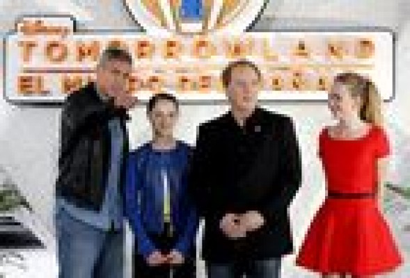 Clooney alaba a Calatrava en su visita a Valencia para presentar 'Tomorrowland'