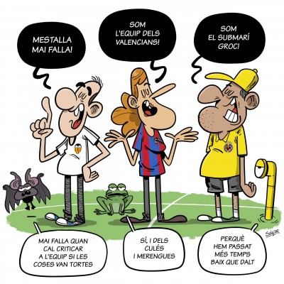 L’aficionat futboler /domenico forofus/