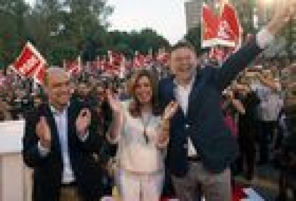 Susana Díaz acusa a Rajoy de ser un 