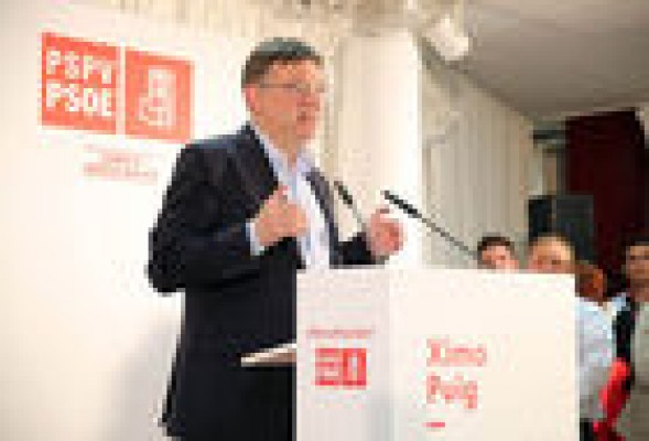 Ximo Puig se ve presidente y a Joan Ribó, alcalde de Valencia