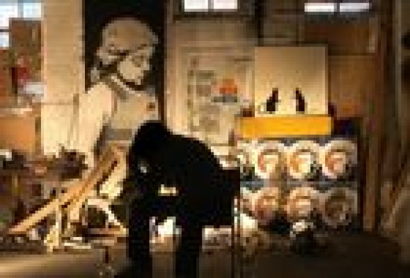 Banksy abre en el MuVIM la segunda edición del festival Espai Mediterrani
