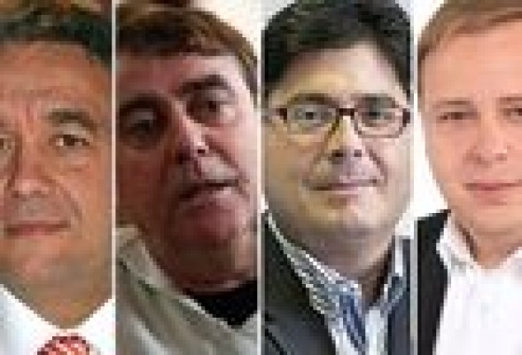 Los negociadores del gran pacto para la Generalitat