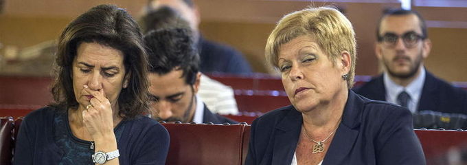 El jueves comienza el juicio contra las exconselleras Milagrosa Martínez y Ángelica Such