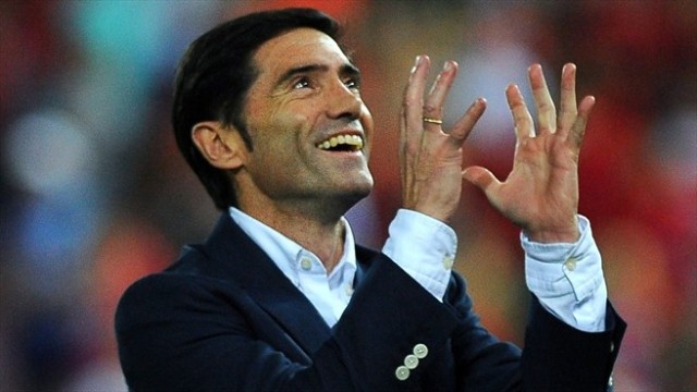 Dos partidos de sanción a Marcelino por su expulsión ante el Barcelona