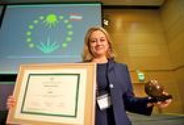 Ingelia recibe el máximo galardón europeo de la industria de biomasa