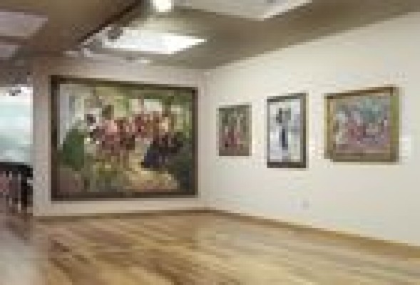 Lladró trasladó su colección de pinturas a Madrid