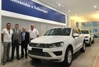 Volkswagen Vasauto entrega dos nuevos Touareg a la empresa Pool Jardín