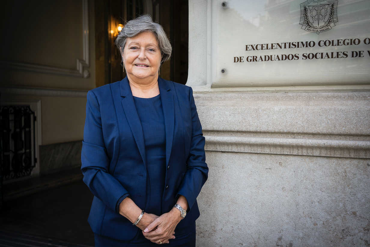 Carmen Pleite, colegio oficial de Graduados Sociales de la Comunidad Valenciana (EVA MÁÑEZ) - 