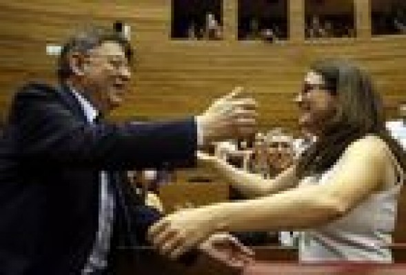 Puig y Oltra se reparten el nuevo Consell, con dos independientes